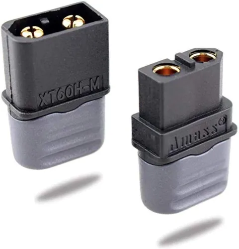 Miniatura 3 de SoloGood Amass - 10 pares de conectores tipo bala XT60H, enchufe negro hembra y macho (actualizado de XT60) para piezas de batería RC Lipo