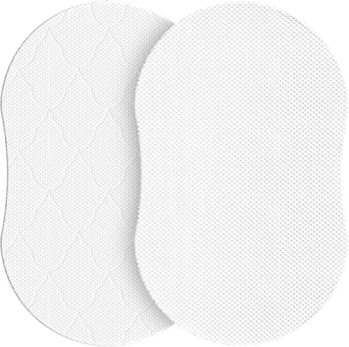 Miniatura 14 de Colchón de moisés de 30 x 15 pulgadas para Dream On Me Lacy: colchón de espuma viscoelástica de gel de doble cara de 2 pulgadas de grosor, apto
