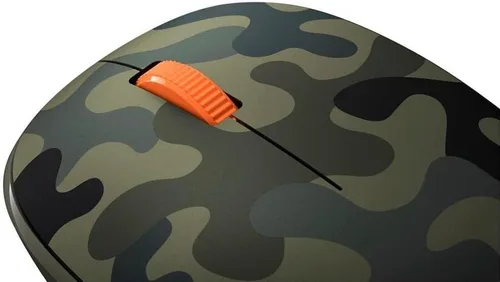 Miniatura 3 de Ratón Bluetooth Microsoft - Camuflaje Forestal. Diseño Compacto y Cómodo, Uso para Diestros y Zurdos, 3 Botones, Ratón Inalámbrico Bluetooth