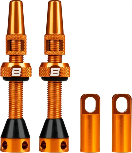 Miniatura 14 de BWSHLF Vástago de Válvula Sin Cámara Presta 40/44/55/60/65/70/80/100 mm, Kit de Vástago Presta de Aleación Super Ligera con Herramienta