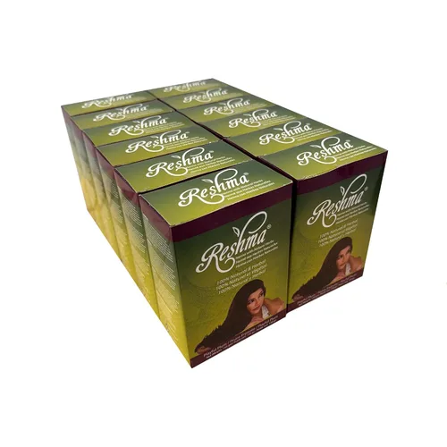 Miniatura 9 de Reshma Beauty Henna en polvo 100% puro (Lawsonia Inermis) – Tinte natural de un solo ingrediente para mezcla de canas, brillo y fuerza – Tinte