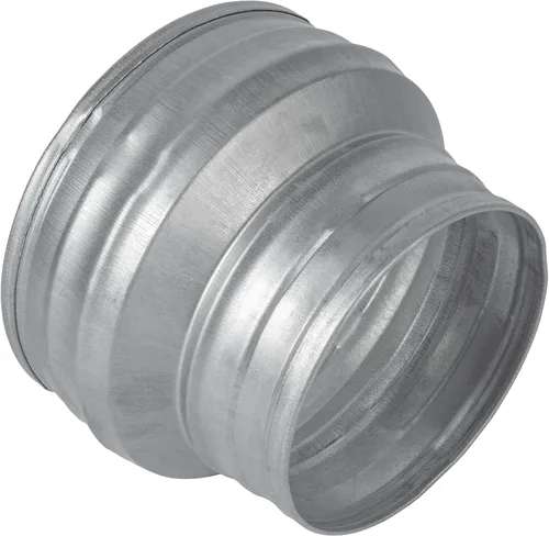 Miniatura 21 de Reductor de conducto redondo de 6 a 4 pulgadas - Aumentador de tubería de acero galvanizado de ajuste macho - Acoplamiento para sistemas