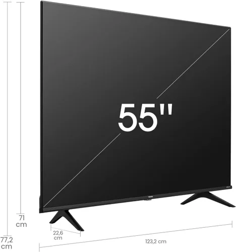 Miniatura 3 de Hisense - Televisión Smart 55A6H serie A6, de 55 pulgadas, con resolución 4K UHD, con Google TV, compatibilidad con Alexa, Dolby Vision HDR, DTS