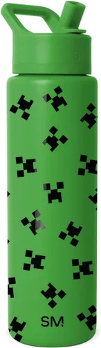 Miniatura 31 de Simple Modern Summit - Botella de agua con tapa con pajilla, vaso aislado de acero inoxidable a prueba de fugas de Disney de 30 onzas, regalos