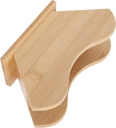 Miniatura 8 de Soporte de filtro de café de madera, caja de filtro de café, soporte de almacenamiento de papel de café, soporte para filtro de café y filtros