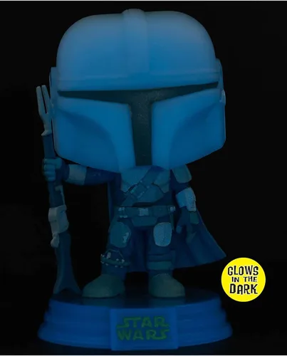 Miniatura 6 de Holograma Mandaloriano POP (Star Wars) Funko brilla en la oscuridad exclusivo