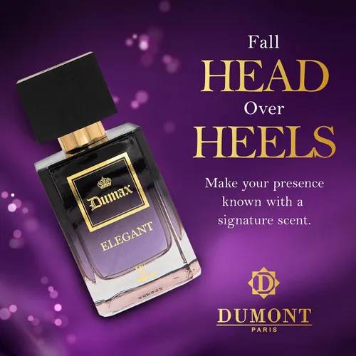 Miniatura 4 de Dumont ELEGANTE – 3.4 oz – Perfume unisex para hombres y mujeres – Fragancia afrutada, floral, almizclada y de lujo – Bruma de colonia de larga