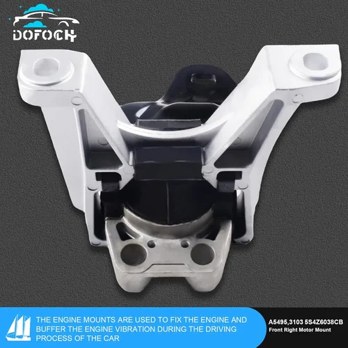 Miniatura 6 de Juego de 3 piezas de montaje de motor y montaje de transmisión compatible con Ford Focus 2005-2007 2.0L, Focus 2003-2007 2.3L, Transit Connect