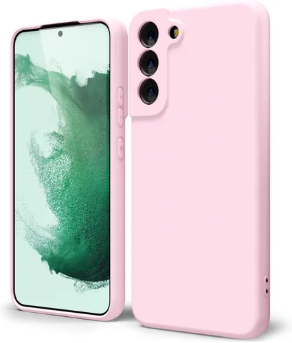 Miniatura 29 de oakxco Funda para teléfono Samsung Galaxy S21 Ultra con agarre de silicona líquida, bonita funda delgada y delgada de goma suave de TPU lisa