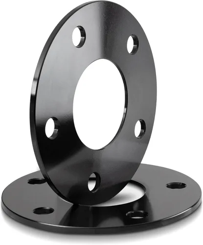 Miniatura 23 de 2 espaciadores espaciadores de rueda centrales negros de 1 pulgada (0.984 in), 5 x 114.3 (2.642 in CB) compatibles con Genesis Tiburon Veloster