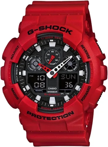 Miniatura 5 de Casio GA-100 XL Series G-Shock Reloj de cuarzo 200M WR resistente a los golpes para hombre