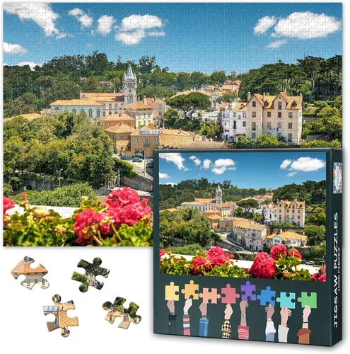 Miniatura 11 de Rompecabezas de Venecia para adultos de 1000 piezas, rompecabezas del Gran Canal, Basílica de Santa María Della Sa, rompecabezas para adultos