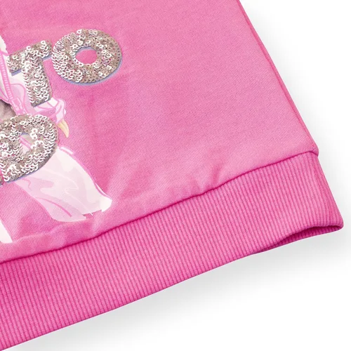 Miniatura 4 de Barbie Sudadera con lentejuelas para niñas y niñas