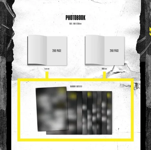 Miniatura 2 de 3 Giveaway STRAY KIDS 2º Mini álbum - Soy quien aleatorio ver. Póster plegado + máscara BIRDO Aerosilver Premium + tarjeta fotográfica extra