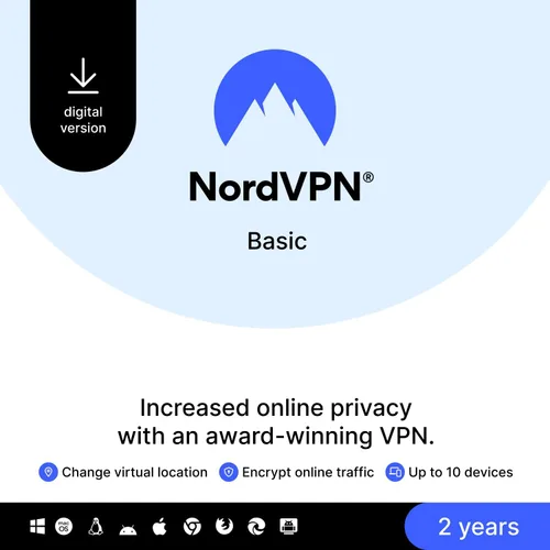 Miniatura 24 de NordVPN Standard, 10 Devices, 1-Year, VPN & Cybersecurity, Digital Code