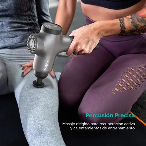 Miniatura 8 de Mebak 3 Pistola de Masaje, Pistola de Masaje de Tejido Profundo para Atletas, Masajeador Profesional de Percusión Muscular, Masajeador para Alivio