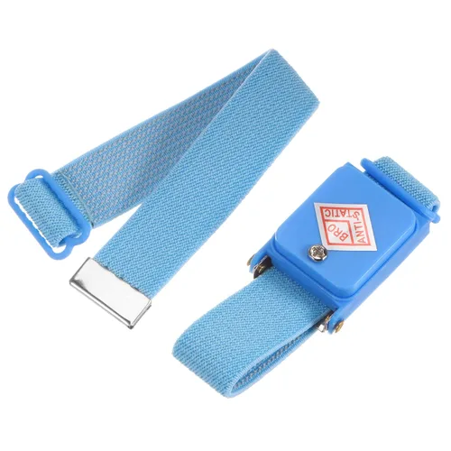 Miniatura 9 de MECCANIXITY Correa de muñeca antiestática, pulsera antiestática ESD ajustable inalámbrica con pulsera de repuesto para reparación de electrónica