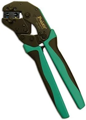 Pro'sKit Crimpro 902-330 Crimpro Crimpro para terminales de bandera aislados, tamaño AWG 12-10 y 14-16, amarillo/azul por Pro'sKit
