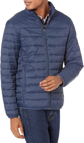 Amazon Essentials Chaqueta acolchada ligera y resistente al agua para hombre (disponible en tallas grandes y altas)