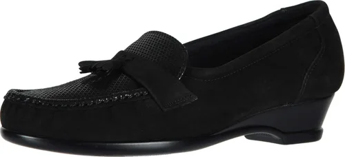 SAS Taylor - Zapatos para mujer - Parte superior de cuero suave - Cojines de mocasín Tripad - Vástago de acero debajo de la plantilla Onyx 10.5 M -