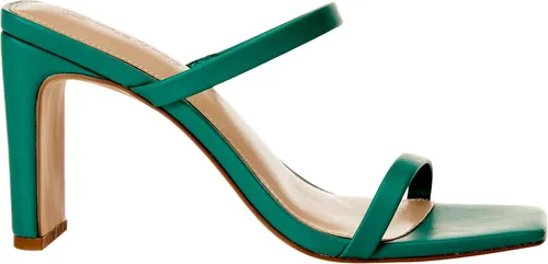 Miniatura 7 de The Drop - Sandalias de tacón alto Avery con dos correas y punta cuadrada para mujer