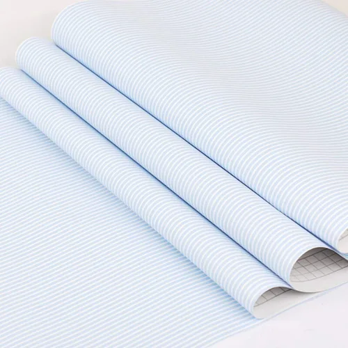 Miniatura 2 de Papel de contacto de rayas azules autoadhesivo para estantes y cajones, papel tapiz para encimeras de cocina, sala de estar, dormitorio, 17.7 x 78.7