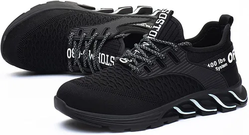 Miniatura 2 de Steel Toe Shoes for Men Women Indestructible Work Shoes Lightweight Puncture Proof Comfortable Water Resistant Safety Sneakers Slip-Resistant