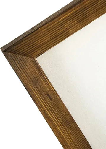 Miniatura 7 de Letrero de madera con marco de 7 x 7 pulgadas, letrero de madera con marco para colgar en la pared con marco de madera con marco para decoración