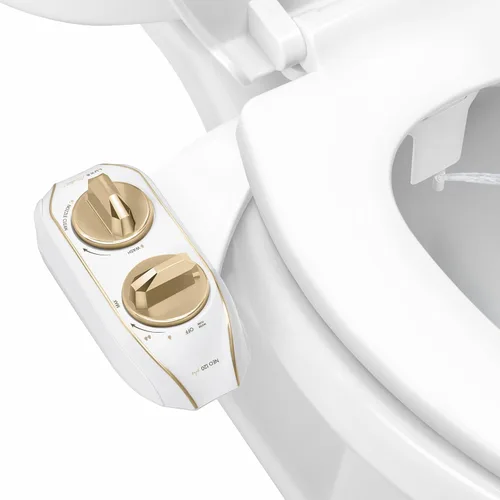 Miniatura 12 de LUXE Bidet NEO 120 Plus - Boquilla única, accesorio de bidé no eléctrico para asiento de inodoro, instalación deslizante patentada, autolimpieza