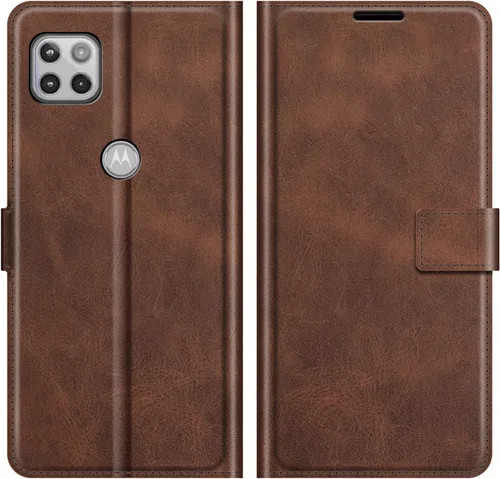 Miniatura 2 de Funda con tapa para Motorola One 5G UW Ace Wallet Funda protectora magnética de cuero para Moto One 5G Ace 2021 / Moto G 5G Folio Book Cover & Stand