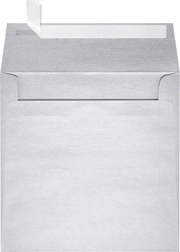 Miniatura 25 de LUXPaper Sobres de invitación cuadrados Despegar y prensar 7 x 7 pulgadas Azul marino Texto de 80 libras 50