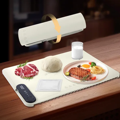 Alfombrilla de Calentamiento Revolucionaria y Desenrollable para Superficies Completas para Comida, Buffet de Fiesta, Uso Diario, Alfombrilla