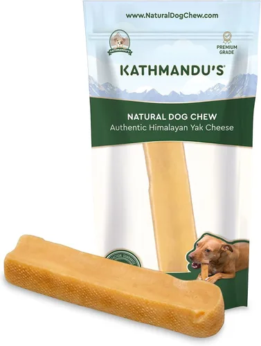 Miniatura 23 de Queso auténtico del Himalaya de yak para perros - Pequeño (Paquete de 10) - Procedencia de las estribaciones prístinas del Himalaya, sin cuero