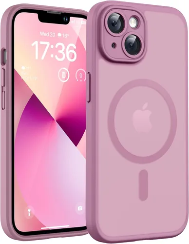 Miniatura 134 de TOCOL Funda magnética 3 en 1 para iPhone 14 Pro, mejorada [protección completa de cámara] con 2 protectores de pantalla, funda de grado militar Azul