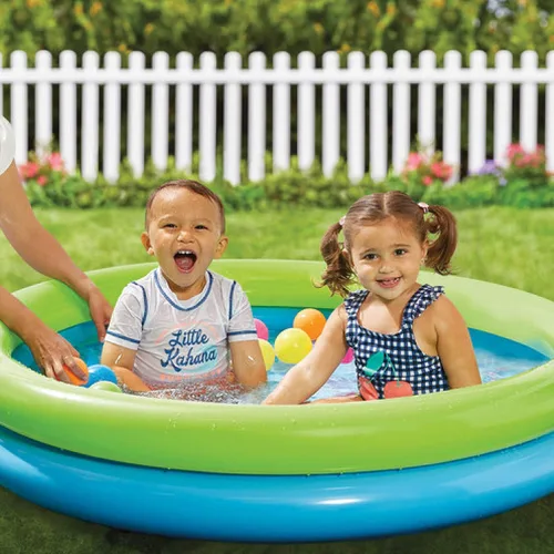 Miniatura 2 de Kidoozie B-Active Splash n' Play - Piscina de 34 pulgadas, 50 bolas, perfecto para niños pequeños, para edades de 2 años en adelante, multicolor