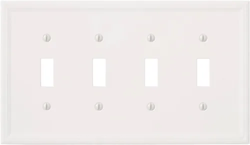 Miniatura 14 de Cubierta aislante para interruptor de luz, cubierta decorativa para enchufe, placa de pared. Blanco