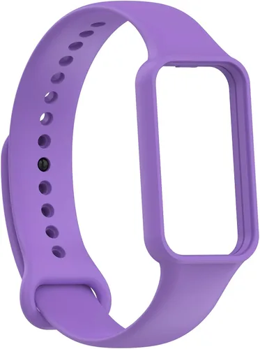 Miniatura 3 de Senter Correa de liberación rápida de silicona suave para reloj inteligente Amazfit Band 7 Pro