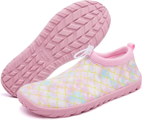 Miniatura 3 de Racqua Zapatos de agua para niños y niñas, zapatos de natación de secado rápido, ligeros, para playa, piscina, natación (niños pequeñosgrandes)