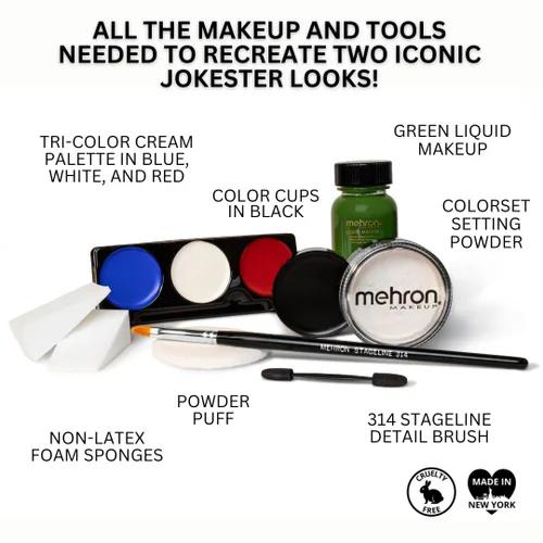 Miniatura 5 de Mehron - Kit de maquillaje premium de personaje (Evil J)