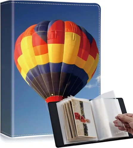 Miniatura 23 de Lindos álbumes de fotos de 4x6 pulgadas con 60 bolsillos y capacidad para 120 fotos con fuerte banda elástica, libres de ácido, a prueba de humedad