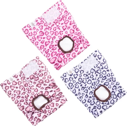 Miniatura 17 de CuteBone D36L - Pañales para perras, paquete de 3 unidades, tamaño L, D36L
