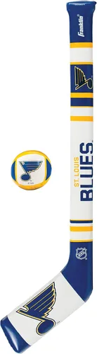 Franklin Sports NHL Team juego de palos de hockey blandos mini - Palo y pelota de espuma de mini hockey blandos del equipo NHL - Gran juguete para