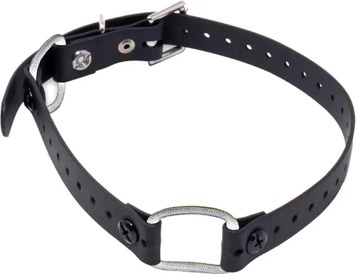 Miniatura 2 de Educator Mini collar de perro con doble bungee para perros pequeños, bioano, impermeable, a prueba de olor, hebilla de metal y anillo en D con dos