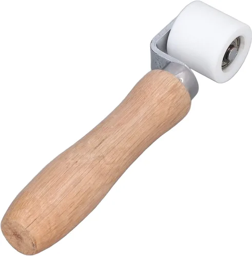 Miniatura 6 de Garosa Rodillo de costura de 1.102 in de ancho y 1.181 in de diámetro, rodillo de presión de mano de silicona, herramienta de acolchado de papel