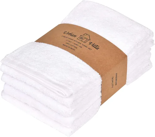Miniatura 21 de Urban Villa Toallas de cocina 100% algodón, paquete de 6, altamente absorbentes, de secado rápido, súper suaves, de primera calidad, para cocina