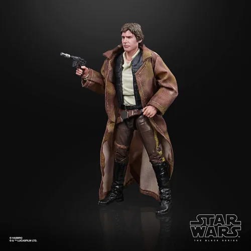 Miniatura 4 de Star Wars The Black Series Han Solo (Endor) - Figura de acción coleccionable de 6 pulgadas de la película “Return of The Jedi”, para niños de 4 años