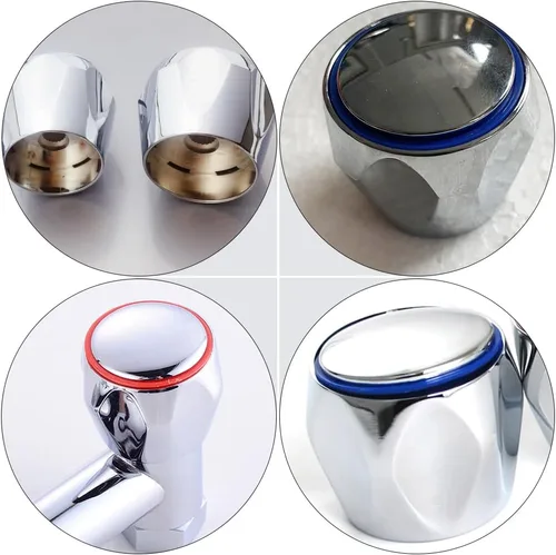 Miniatura 7 de DOITOOL 2 juegos grifo ducha perilla manija ducha perilla reemplazo grifo mango caliente