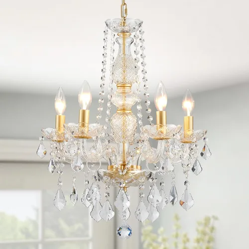 Miniatura 29 de WUZUPS Apliques de pared de 3 luces para dormitorio, sala de estar, baño, base E12, dorado