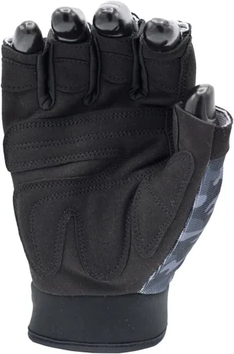 Miniatura 6 de MRX - Guantes de entrenamiento para hombres y mujeres, transpirables, guantes de ejercicio ajustados para levantamiento de pesas, ciclismo, negro