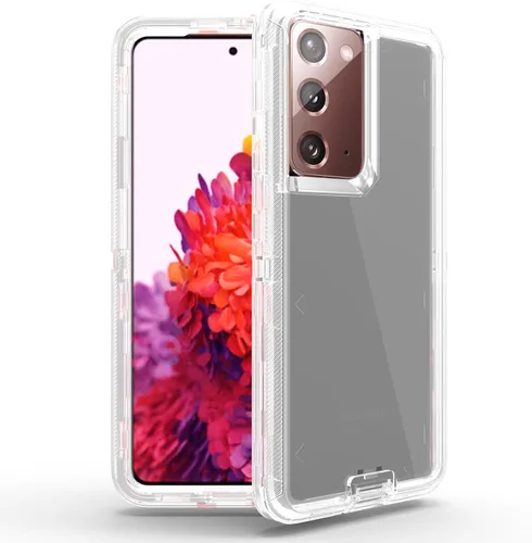 Miniatura 8 de Funda Anloes para Samsung Galaxy Note 20 5G, funda para teléfono resistente, a prueba de golpes y polvo, 3 en 1 con protector de goma